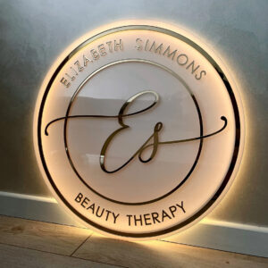 Acrylic Light Name Board