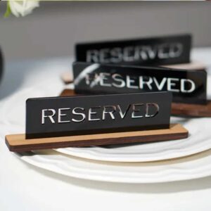 table sign