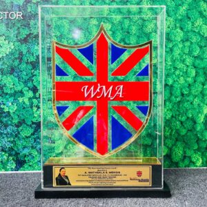 acrylic box with awards