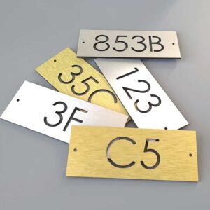 room numbers