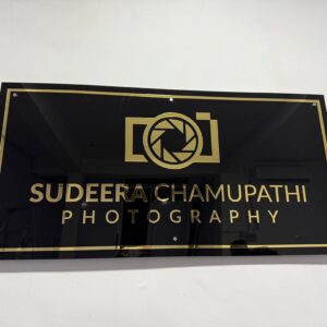 Light name board 48″x 24″