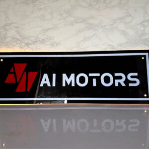 Acrylic Light Name Board 36"x 12"