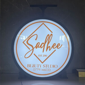 Round Shape Light board 24×24 inches