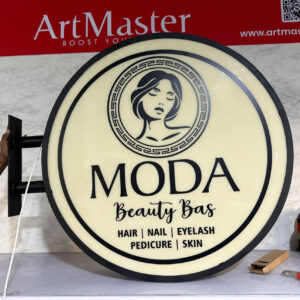 Round Shape Light board 36×36 inches